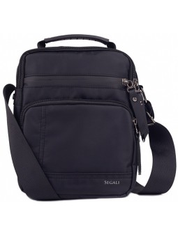 SEGALI Borsa a tracolla da uomo 220150 nera uomo