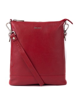 SEGALI Borsa a tracolla da donna in pelle 9060 rossa donna