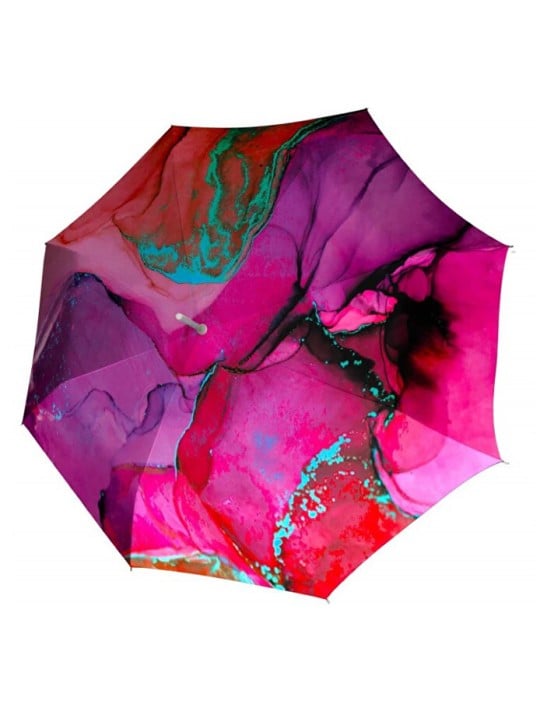 Doppler Ombrello lungo da donna in acciaio al carbonio AC Marble 714865M01 donna