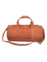 SEGALI Borsa da viaggio in pelle 1010 color cognac uomo