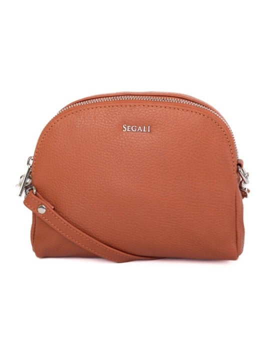 SEGALI Borsa a tracolla da donna in pelle 12 cuoio donna