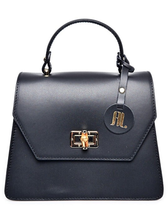 Anna Luchini Borsa a tracolla da donna in pelle AL3145T Nero donna
