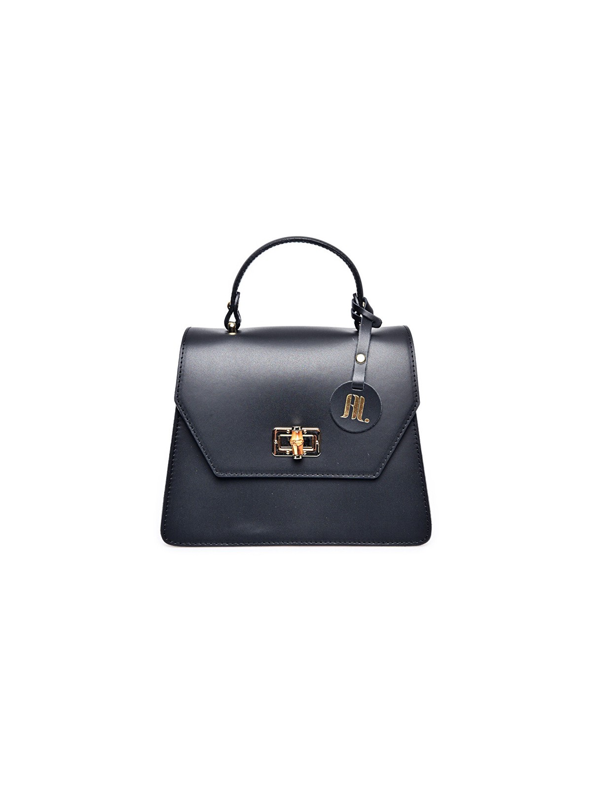 Anna Luchini Borsa a tracolla da donna in pelle AL3145T Nero donna