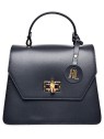 Anna Luchini Borsa a tracolla da donna in pelle AL3145T Nero donna