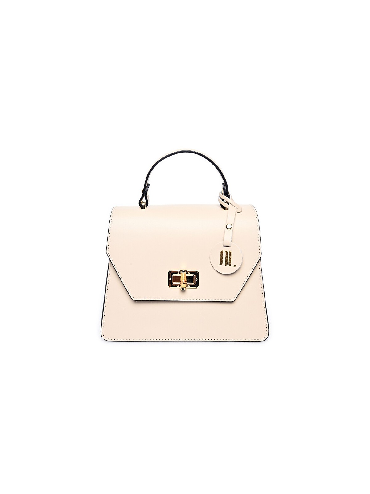 Anna Luchini Borsa a tracolla da donna in pelle AL3145T Panna L116 donna