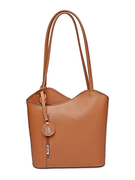 Anna Luchini Borsa da donna in pelle AL1731 color cognac donna