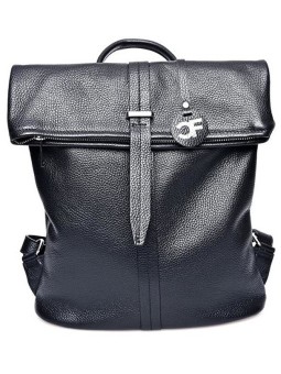 Carla Ferreri Zaino da donna in pelle CF1884 Nero donna