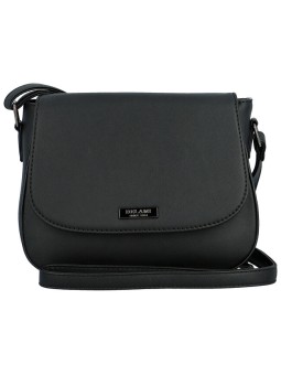 DELAMI Borsa a tracolla da donna D5885 nera donna