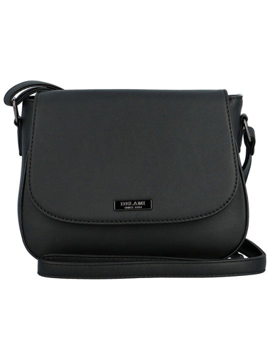 DELAMI Borsa a tracolla da donna D5885 nera donna