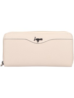 Lagen Portafoglio da donna in pelle LG833 bianco donna