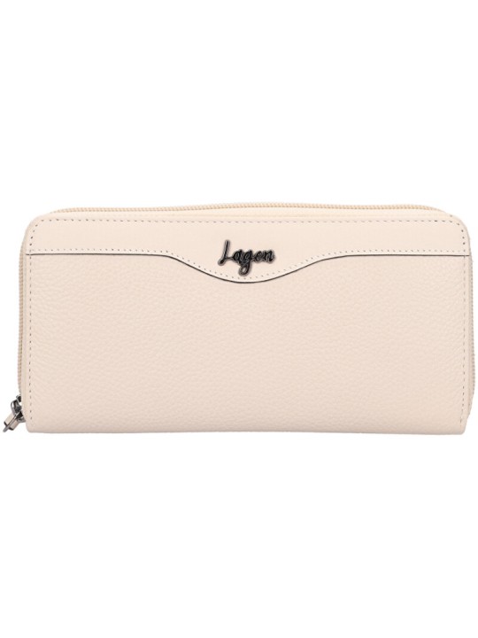 Lagen Portafoglio da donna in pelle LG833 bianco donna