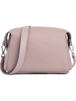 Vuch Borsa a tracolla da donna in pelle Lison, rosa cipria donna