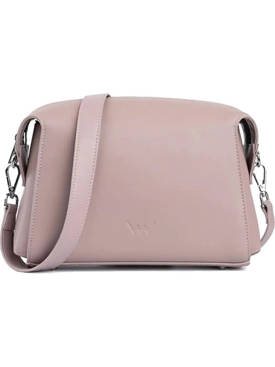 Vuch Borsa a tracolla da donna in pelle Lison, rosa cipria donna