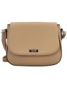 DELAMI Borsa a tracolla da donna D5885 color terra donna