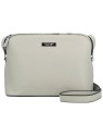 DELAMI Borsa da donna D6098 grigio chiaro, nuova donna