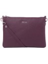 SEGALI Borsa a tracolla da donna in pelle A6C marshala donna