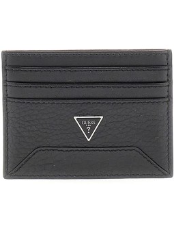 Guess Portacarte in pelle SMBAGRLEA25-BLA unisex