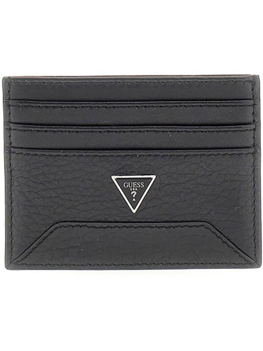 Guess Portacarte in pelle SMBAGRLEA25-BLA unisex