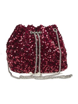 Verde Pochette da donna 01-2031 Bordeaux donna