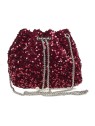 Verde Pochette da donna 01-2031 Bordeaux donna