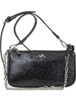 Verde Borsa a tracolla da donna 16-8066 nera donna