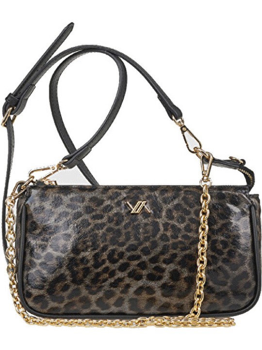 Verde Borsa a tracolla da donna 16-8066 color tortora donna