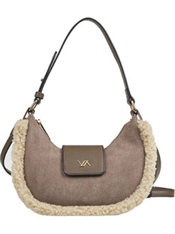 Verde Borsa da donna Banana Bag 16-8235 color tortora donna
