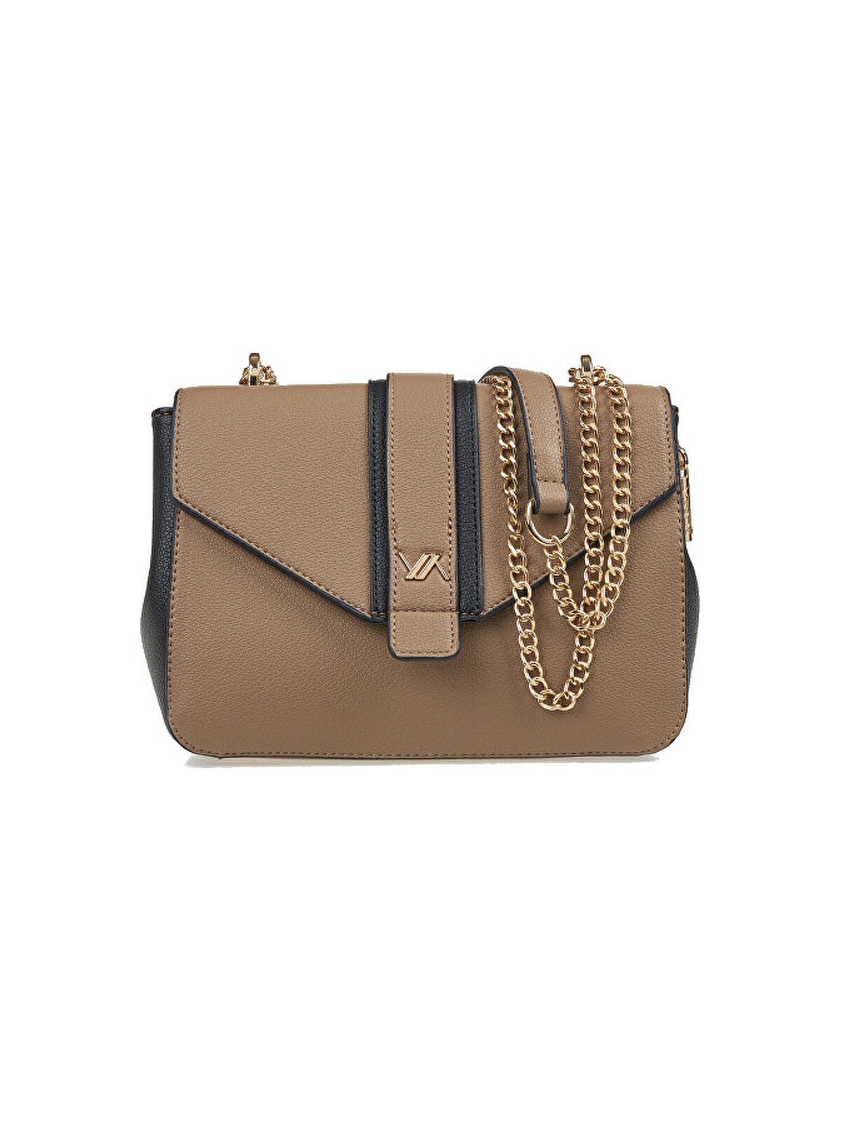 Verde Borsa a tracolla da donna 16-8315 color tortora donna