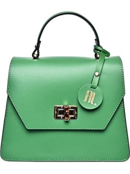 Anna Luchini Borsa a tracolla da donna in pelle AL3145T Verde donna