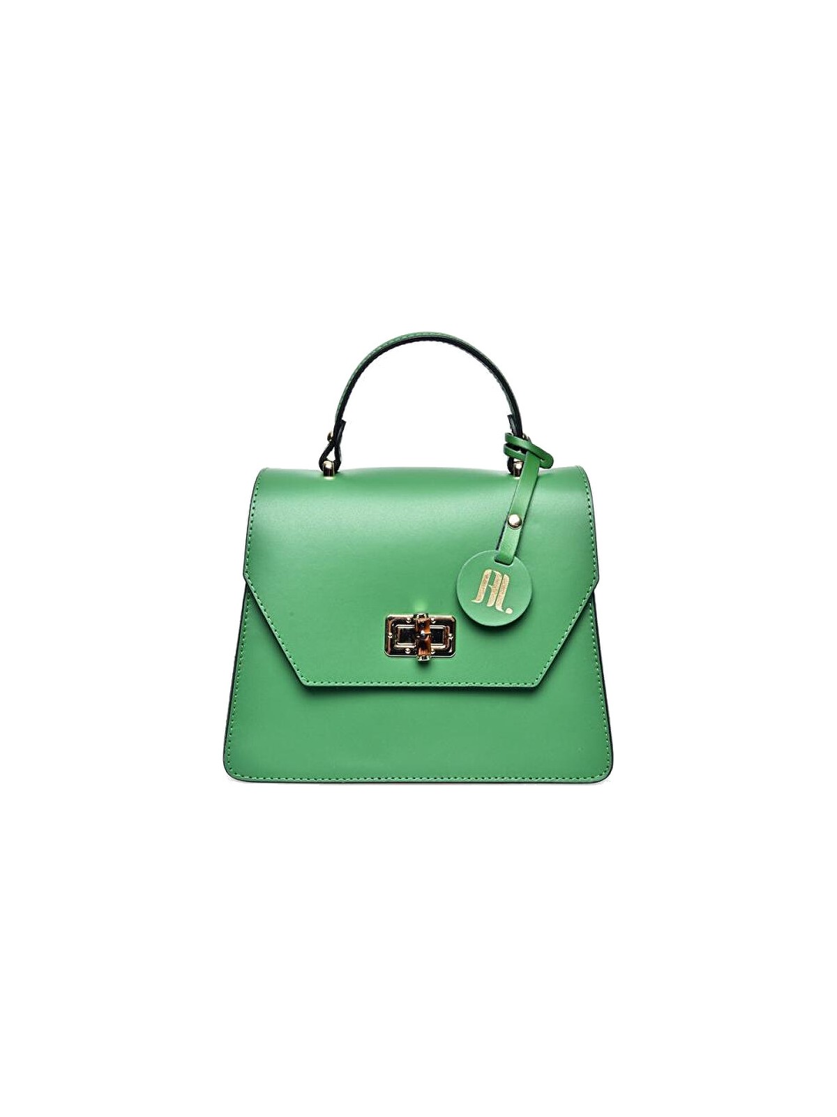Anna Luchini Borsa a tracolla da donna in pelle AL3145T Verde donna