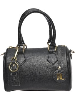 Anna Luchini Borsa da donna in pelle AL1964T Nero donna