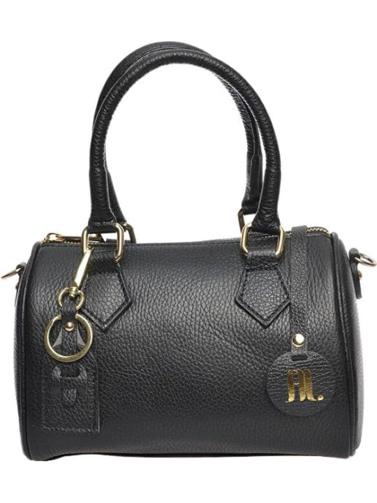 Anna Luchini Borsa da donna in pelle AL1964T Nero donna