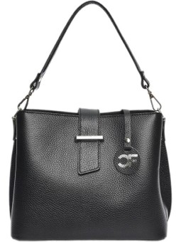Carla Ferreri Borsa da donna in pelle CF1946 Nero donna