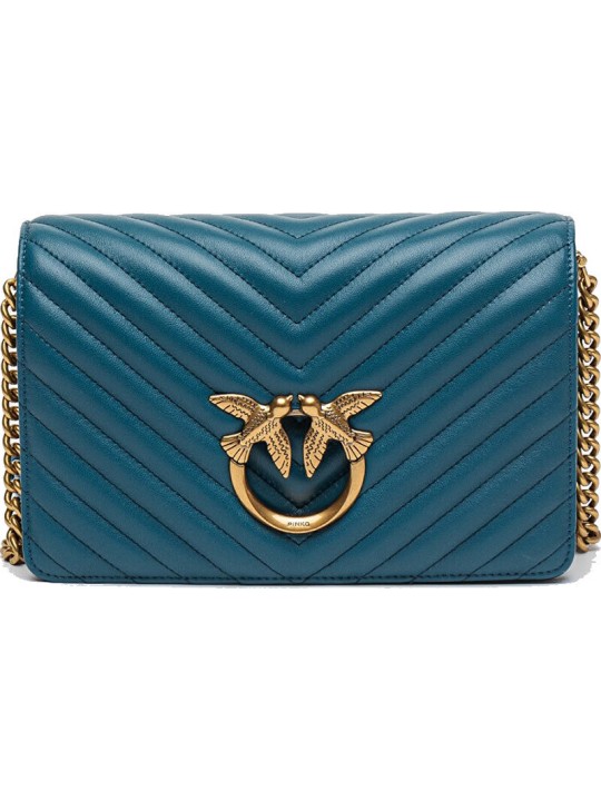 Pinko Borsa a tracolla da donna in pelle 100063 A0GK G35Q donna