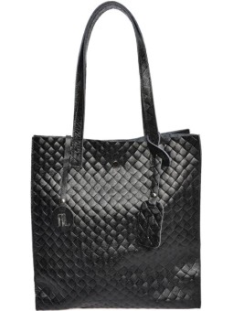 Anna Luchini Borsa a tracolla da donna in pelle modello Hobo AL8161 Nero donna