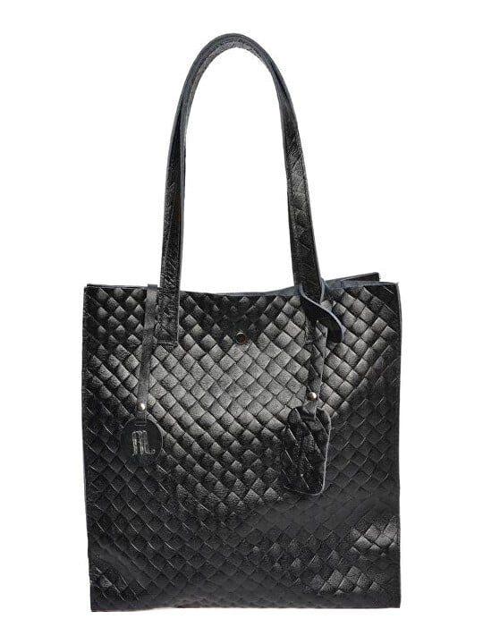 Anna Luchini Borsa a tracolla da donna in pelle modello Hobo AL8161 Nero donna