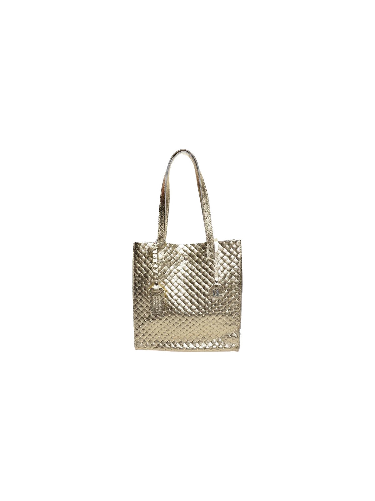 Anna Luchini Borsa a mano da donna in pelle Hobo AL8161 Oro donna