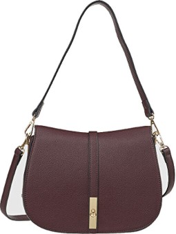 Verde Borsa da donna 16-8106 Bordeaux donna