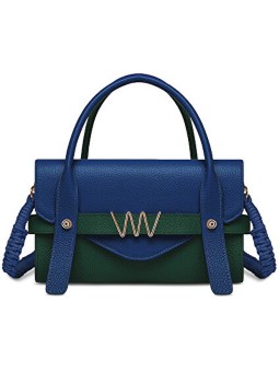 Vuch Borsa da donna in pelle An-Noor - Émeraude Ciel di Antonin Simon donna