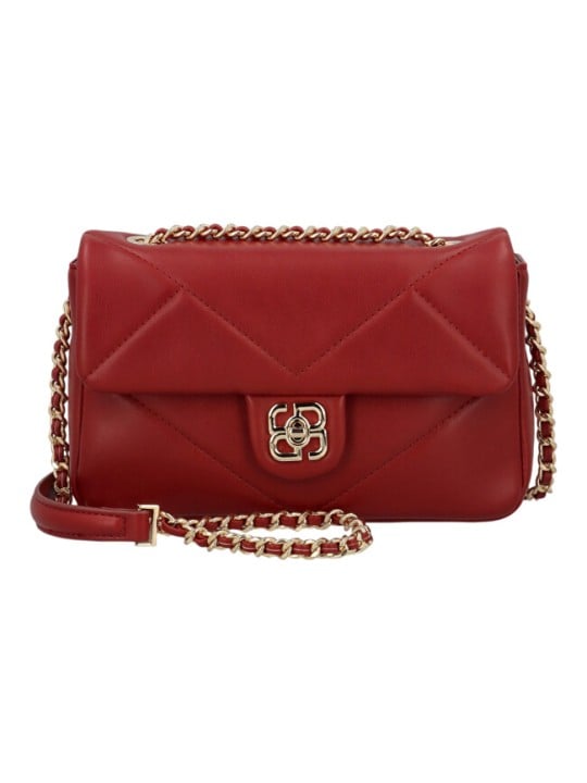 David Jones Borsa a tracolla da donna CM7309-1 Rosso scuro donna