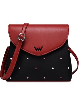 Vuch Borsa a tracolla da donna Byrsa Dotty color vino donna