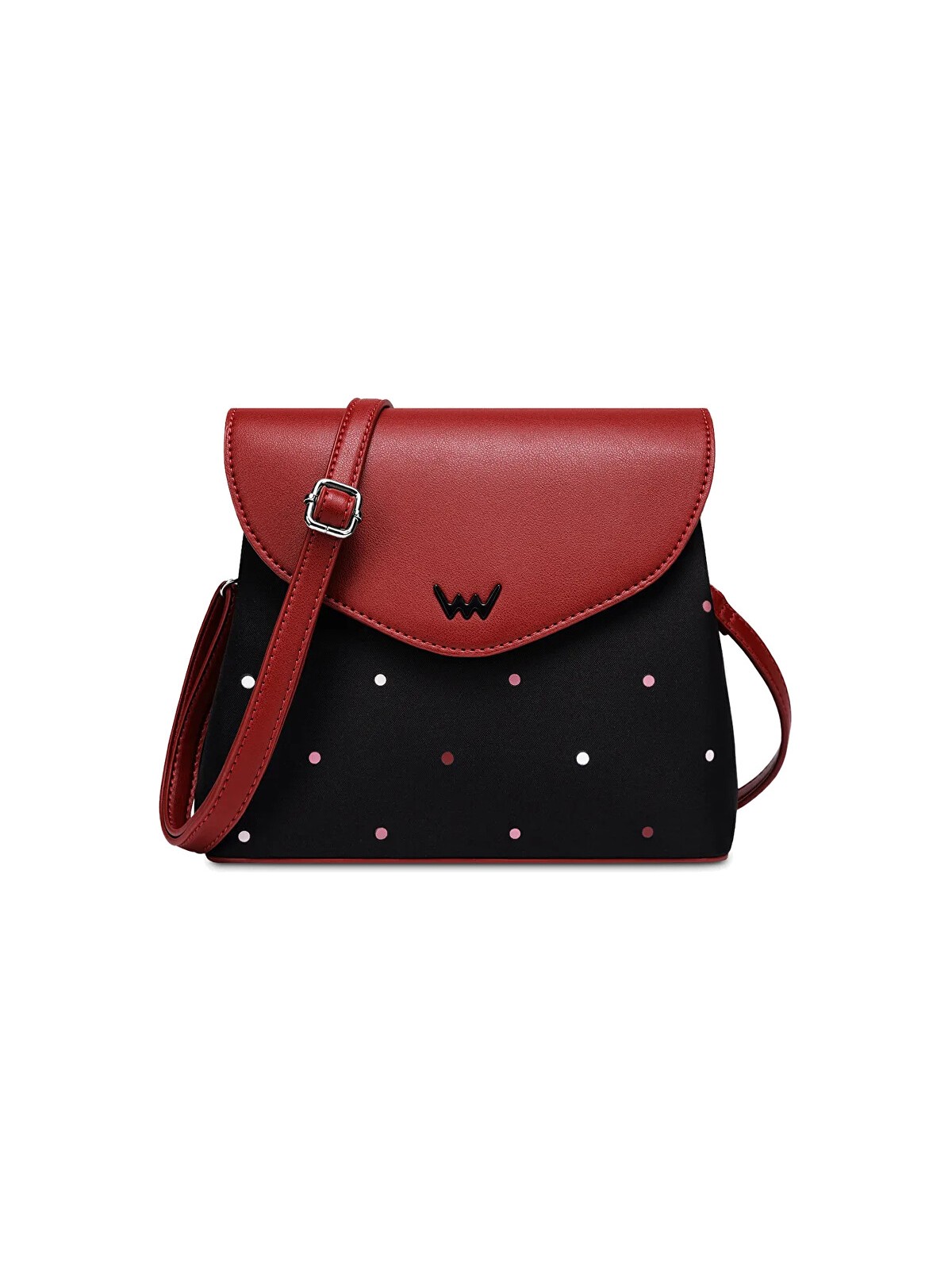 Vuch Borsa a tracolla da donna Byrsa Dotty color vino donna