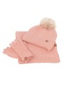 Pepe Moll Completo da donna - cappello, sciarpa e guanti 252852 Rosa donna