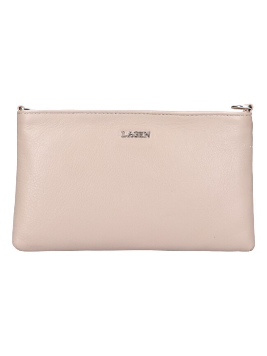 Lagen Portafoglio da donna in pelle LG-770 BONE donna