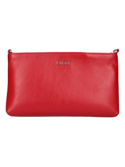Lagen Portafoglio da donna in pelle LG-770 ROSSO donna