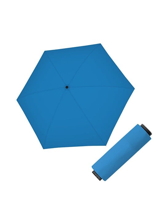 Doppler Ombrello pieghevole in fibra, mini compatto, blu elettrico 71026304 unisex