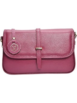 Luisa Vannini Borsa a tracolla da donna in pelle LV 1938 Vino donna