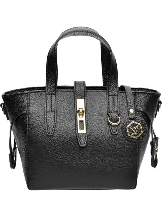 Luisa Vannini Borsa da donna in pelle LV 127 Nero donna