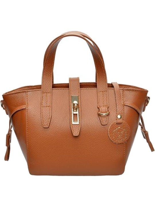 Luisa Vannini Borsa da donna in pelle LV 127 color cognac donna