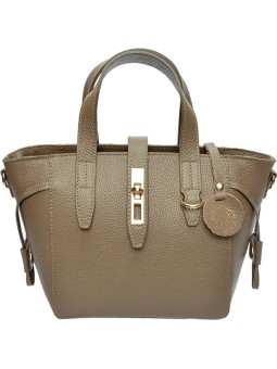 Luisa Vannini Borsa da donna in pelle LV 127 Fango donna